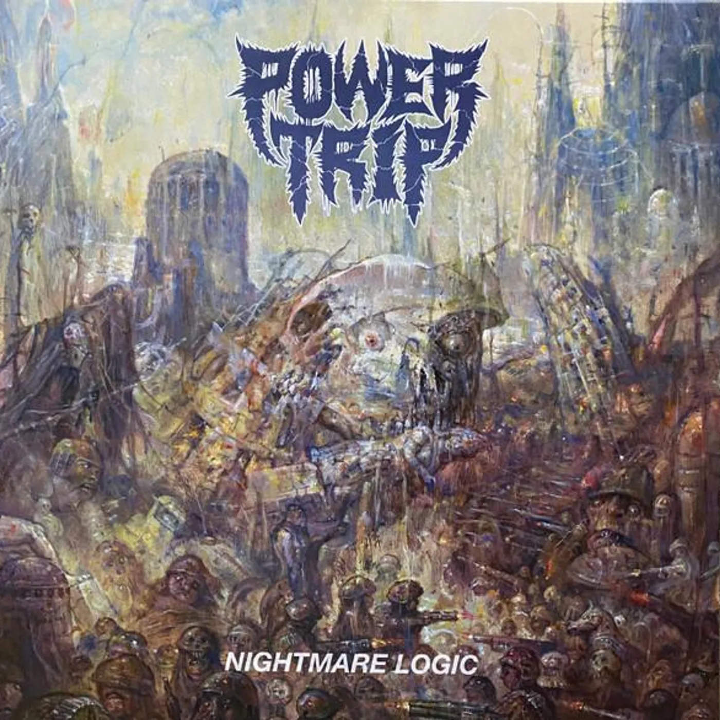 Power Trip Nightmare Logic (Pink & Orange) Vinyl Record