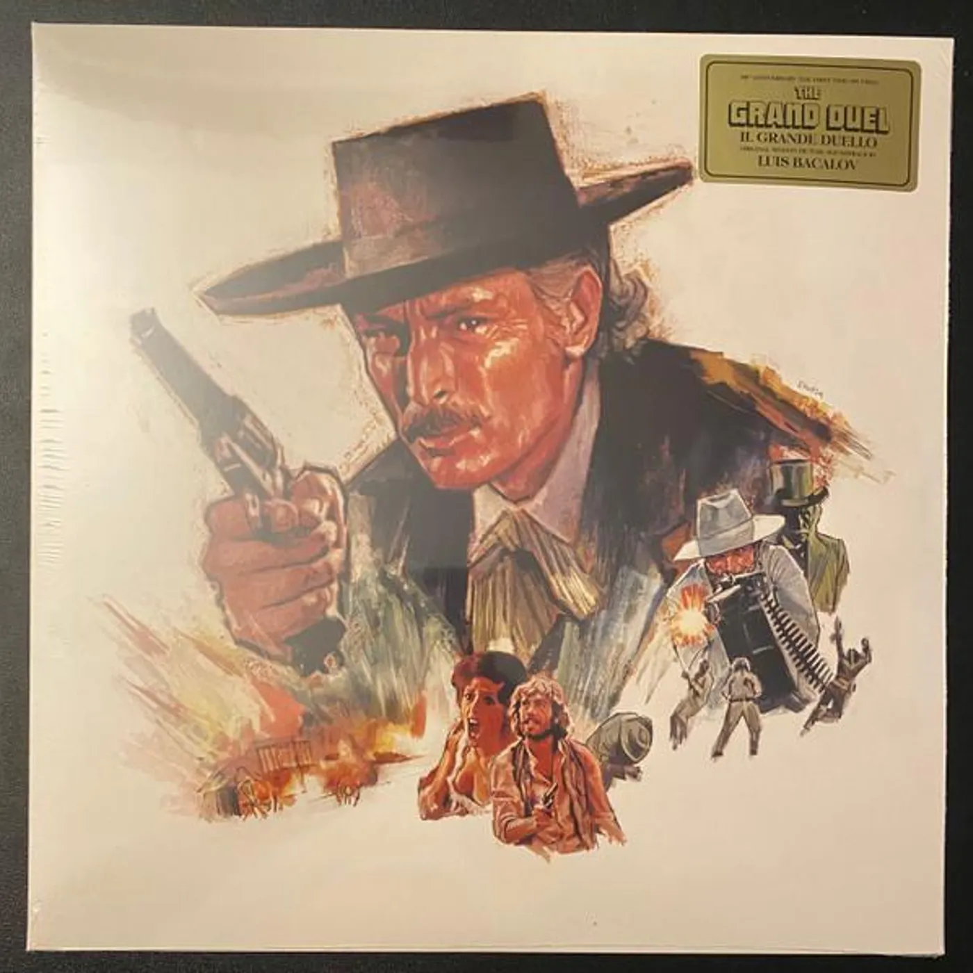 Luis Bacalov GRAND DUEL Original Soundtrack Vinyl Record