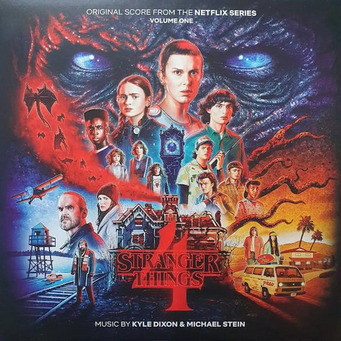 Kyle Dixon & Michael Stein STRANGER THINGS 4: VOLUME 1 - Original Soundtrack Vinyl Record