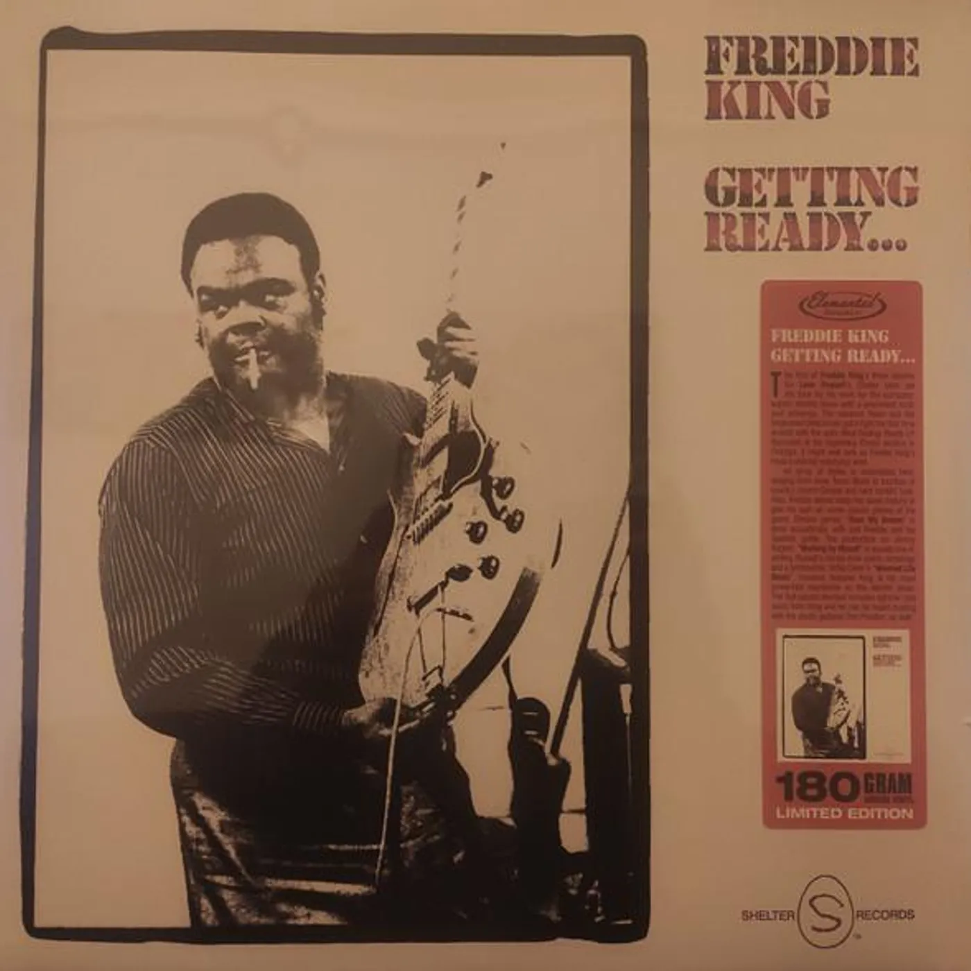 Freddie King GETTIN READY Vinyl Record