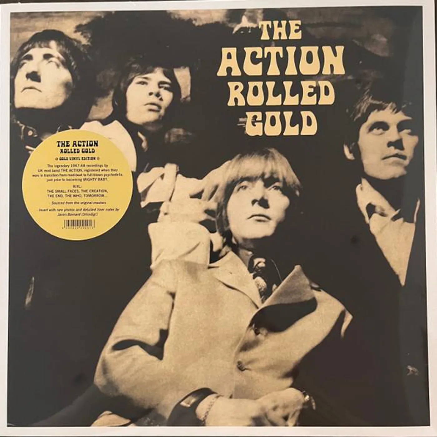 Action ROLLED GOLD (GOLD VINYL) Vinyl Record