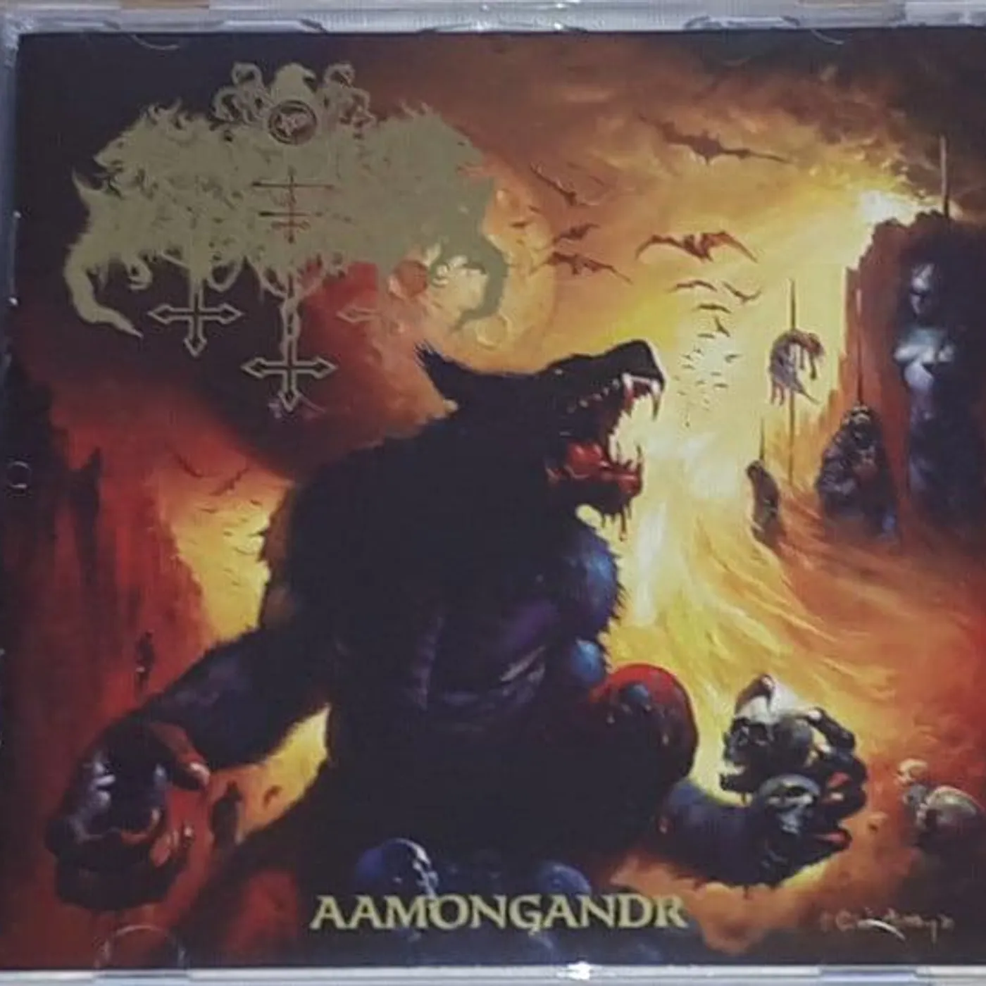 Satanic Warmaster AAMONGANDR CD