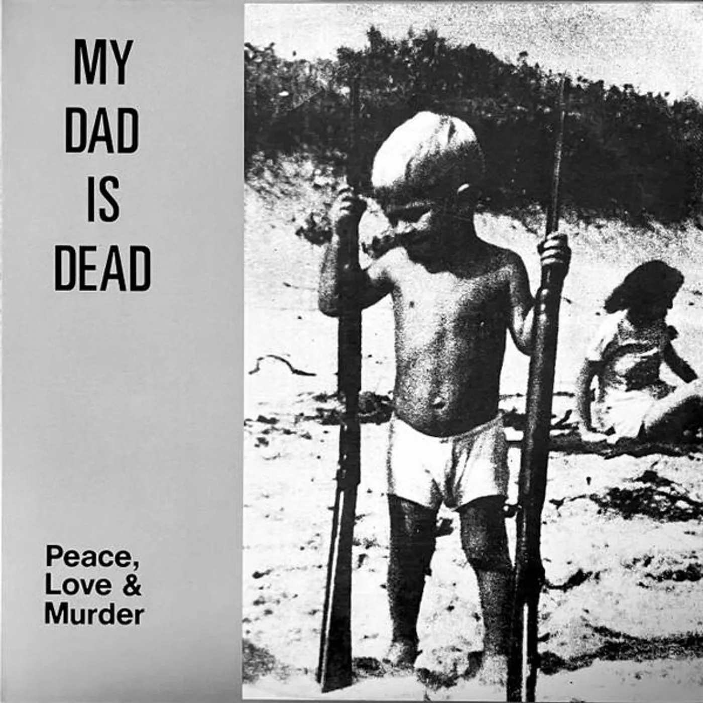 My Dad Is Dead Peace, Love & Murder (Natural PVC W/ Black Swirl) Vinyl Record