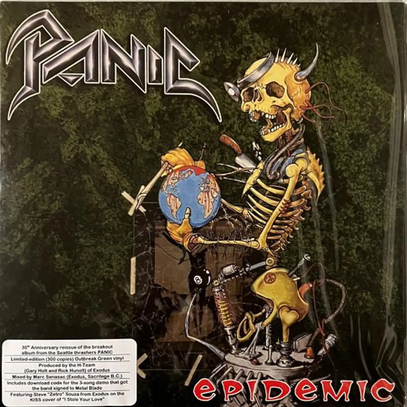 PANIC EPIDEMIC (GREEN VINYL) Vinyl Record