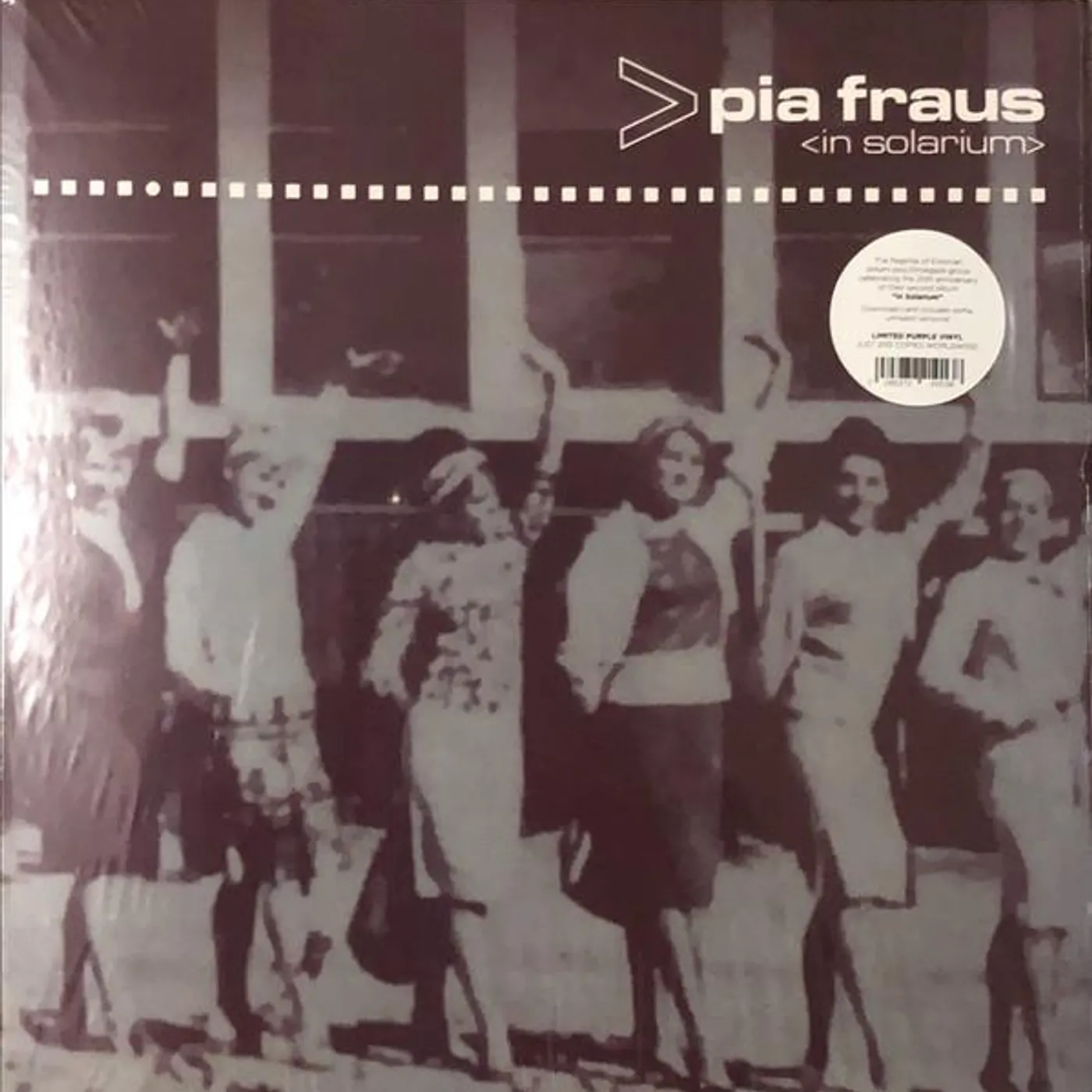 Pia Fraus IN SOLARIUM (PURPLE VINYL) Vinyl Record