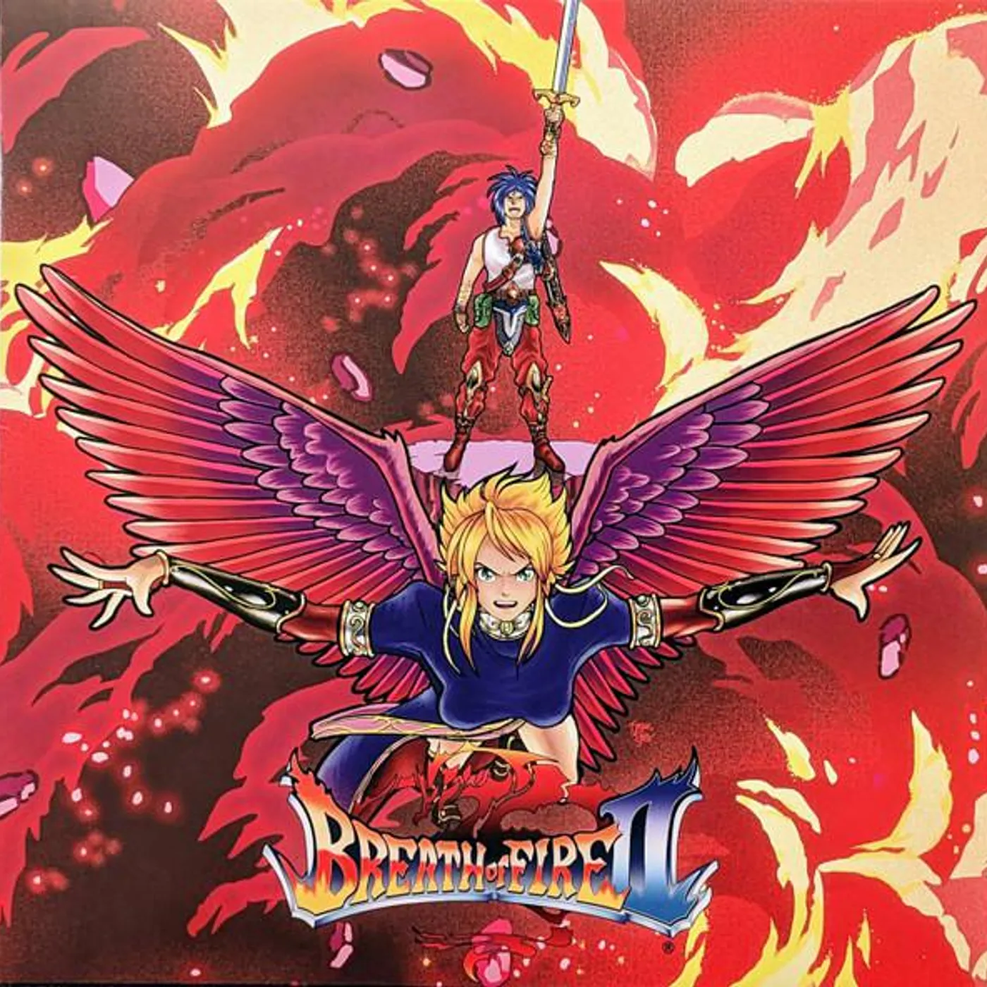 Yuko Takehara BREATH OF FIRE II Original Soundtrack (CLEAR VINYL) Vinyl Record
