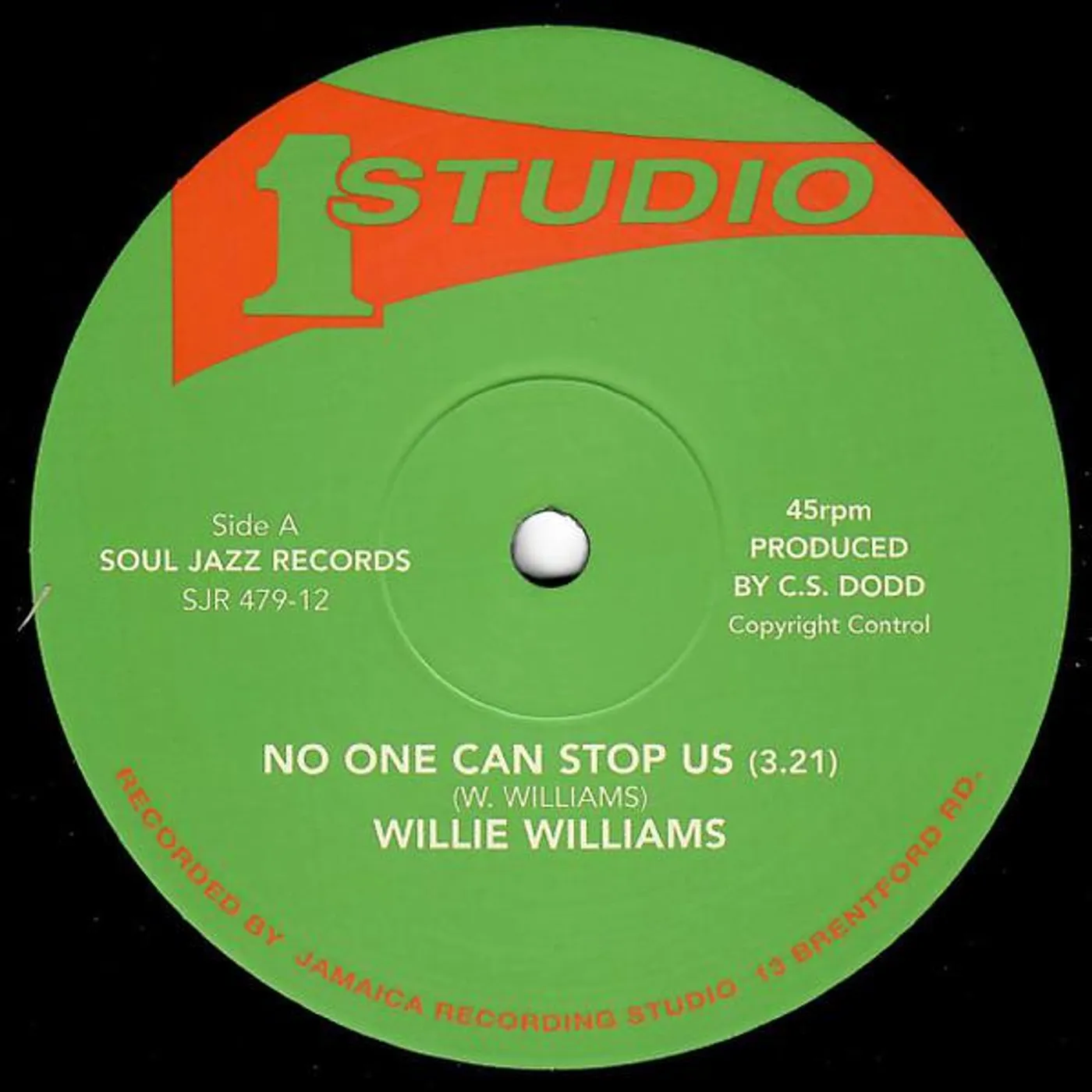 Willie Williams No One Can Stop Us Now Vinyl Record