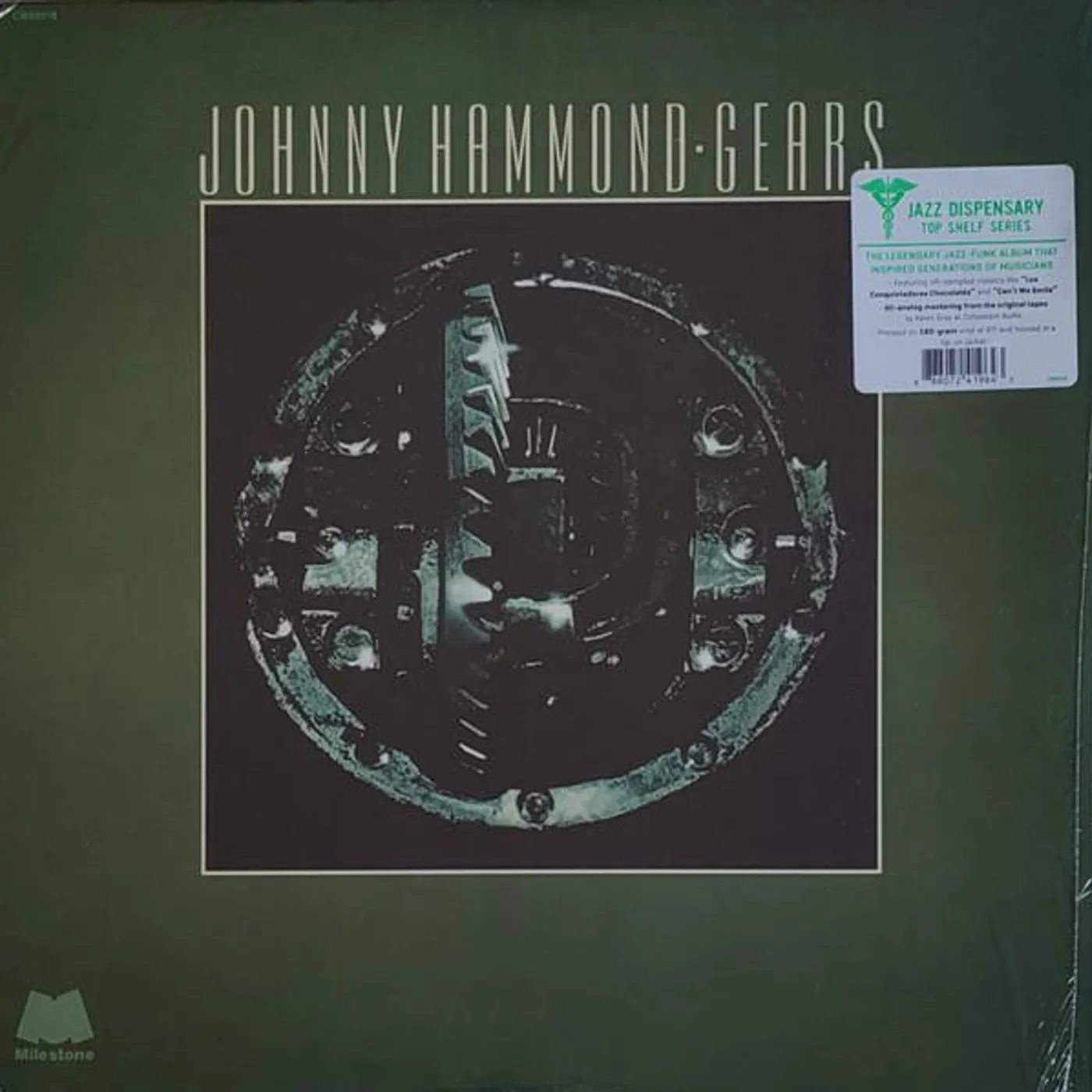 Johnny Hammond GEARS (JAZZ DISPENSARY SERIES) Vinyl Record