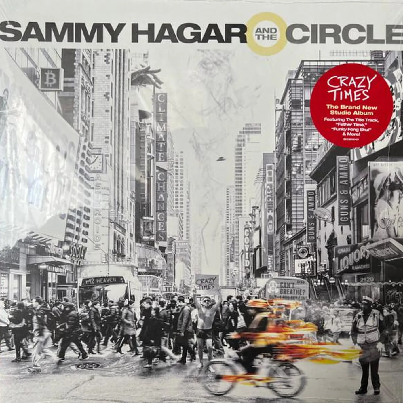 Sammy Hagar & The Circle CRAZY TIM Vinyl Record