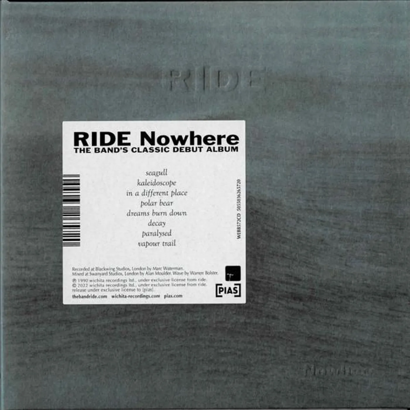 Ride NOWHERE CD