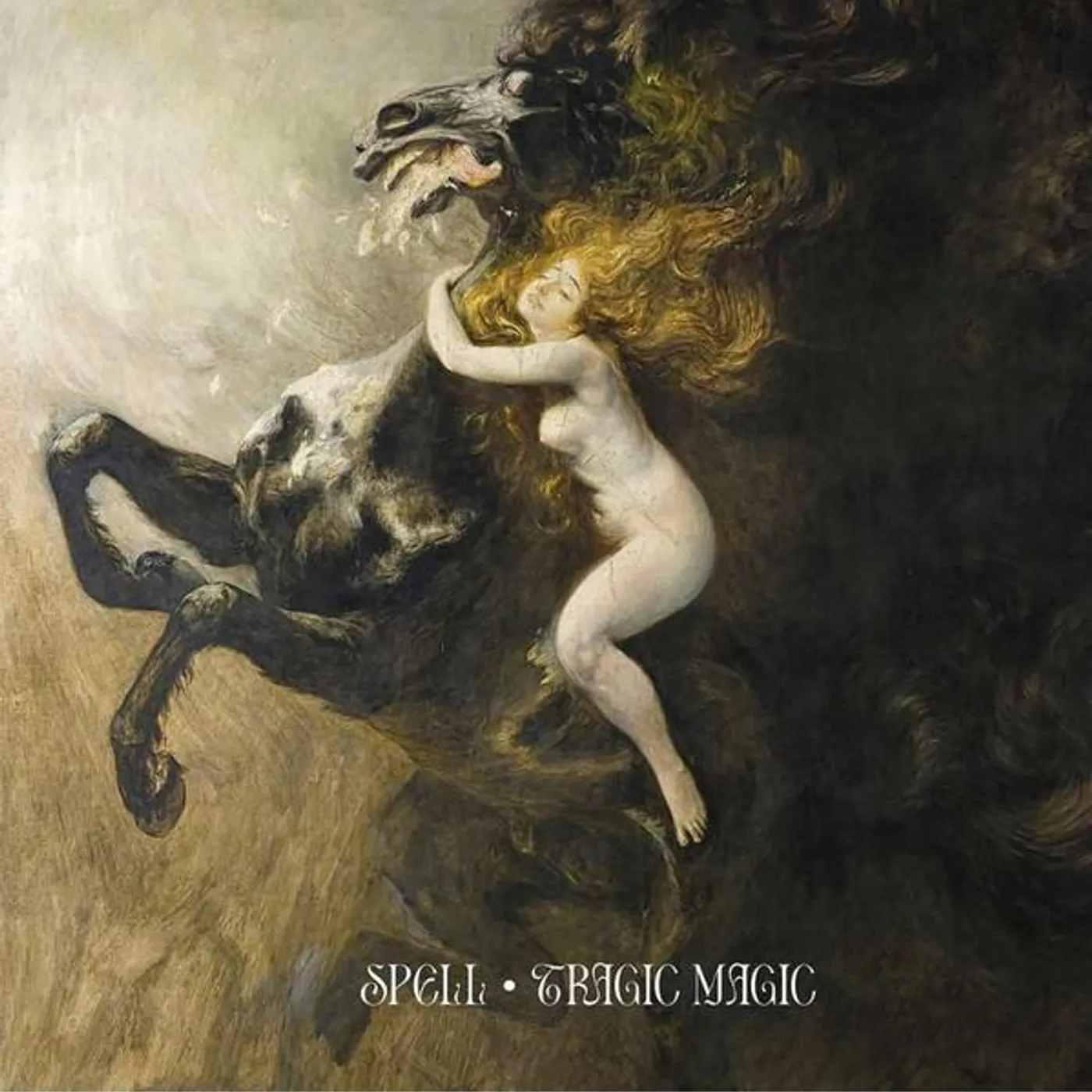 Spell Tragic Magic (Black & Gold Splatter) Vinyl Record