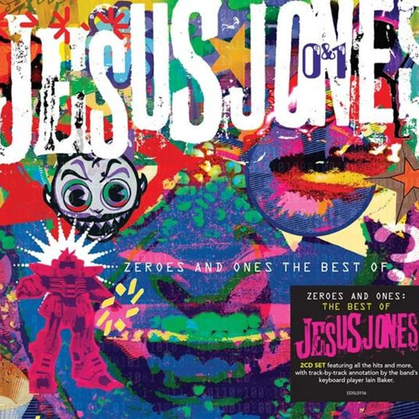 Jesus Jones ZEROES & ONES: BEST OF (2CD) CD