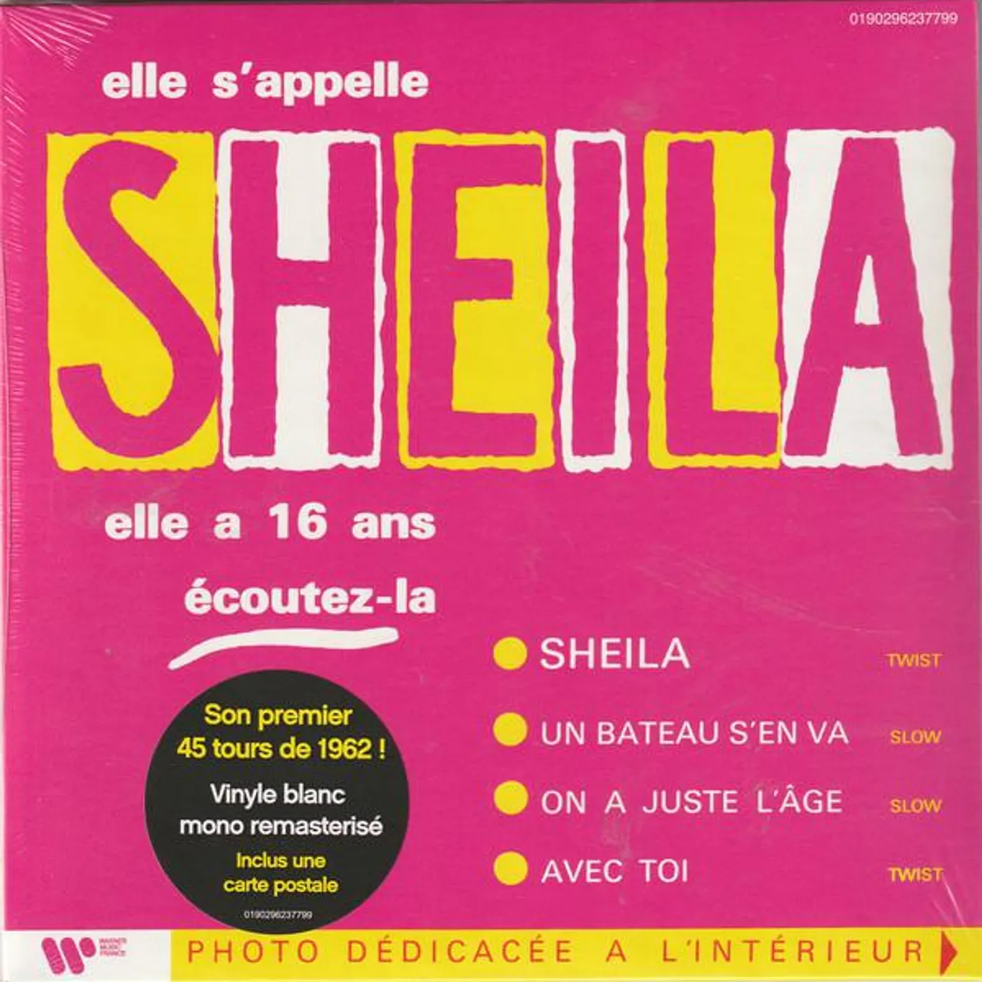Sheila LES 60 ANS DE CARRIERE Vinyl Record