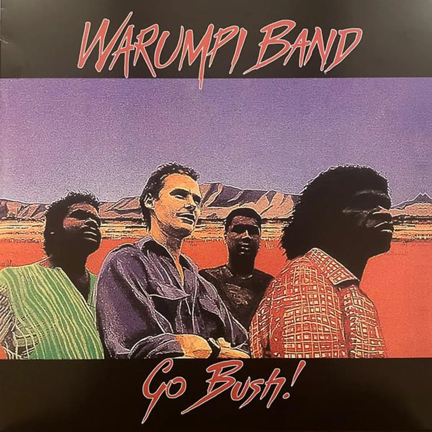 Warumpi Band GO BUSH Vinyl Record