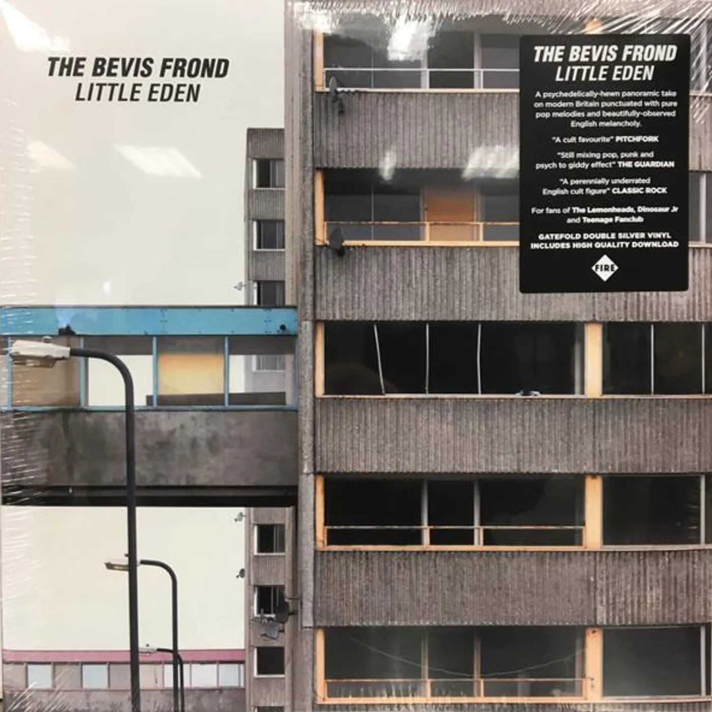 The Bevis Frond Little Eden (Silver Vinyl/2lp) Vinyl Record