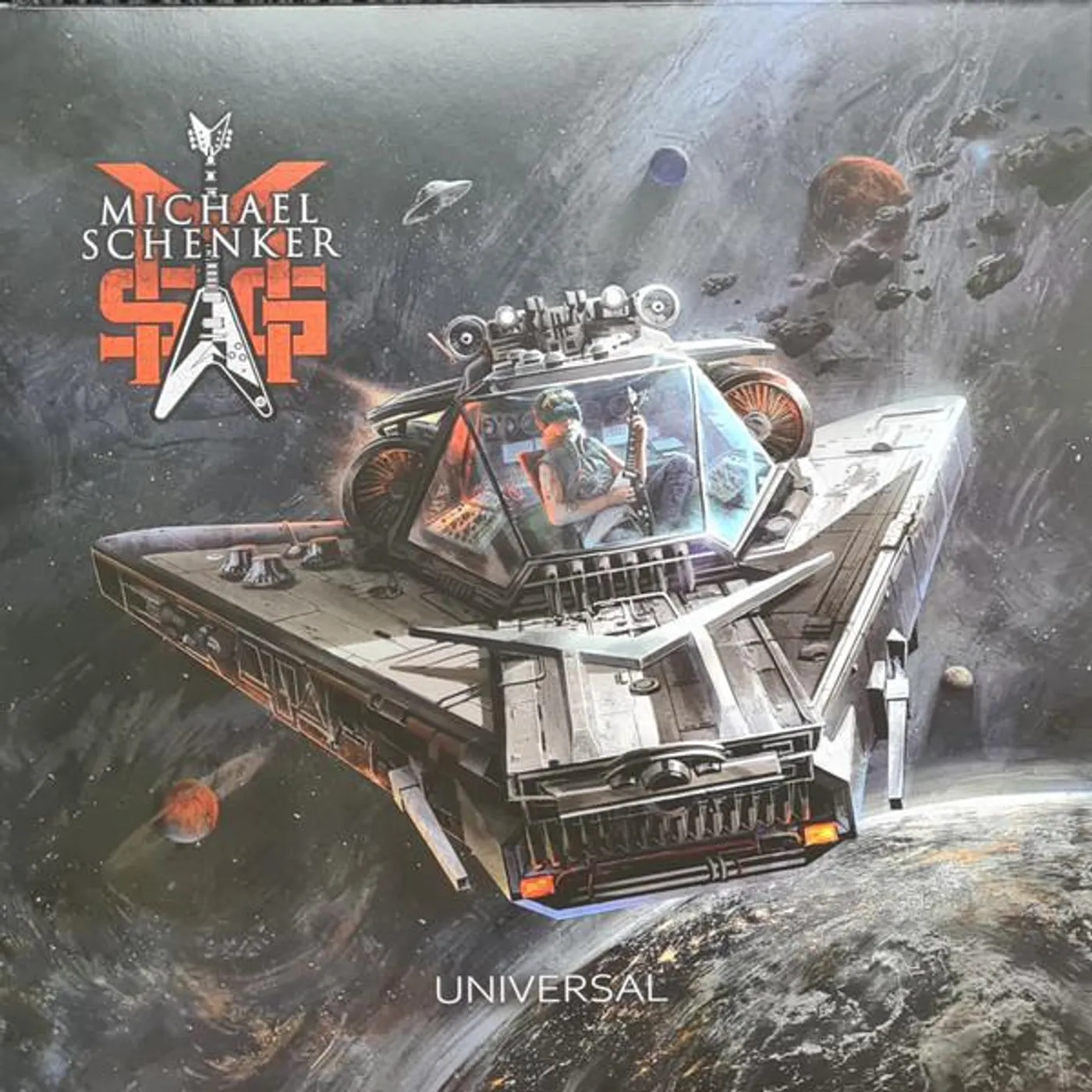 Michael Schenker Group UNIVERSAL (GOLD VINYL) Vinyl Record