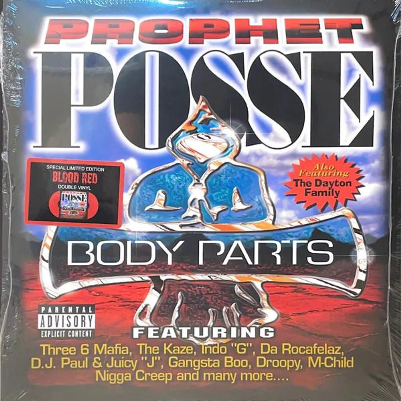 Prophet Posse BODY PARTS (X) (2LP) Vinyl Record