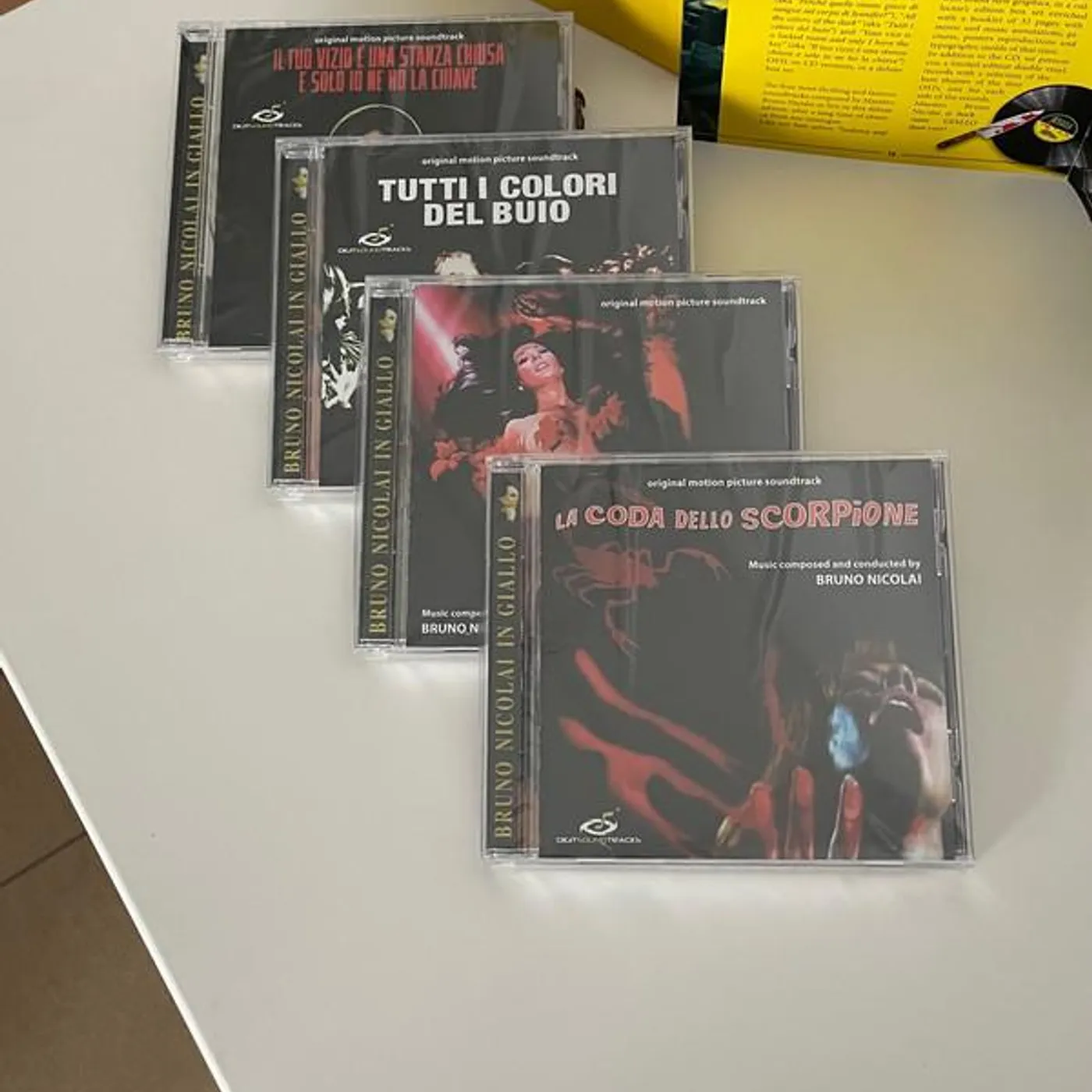 BRUNO NICOLAI IN GIALLO (4CD) CD