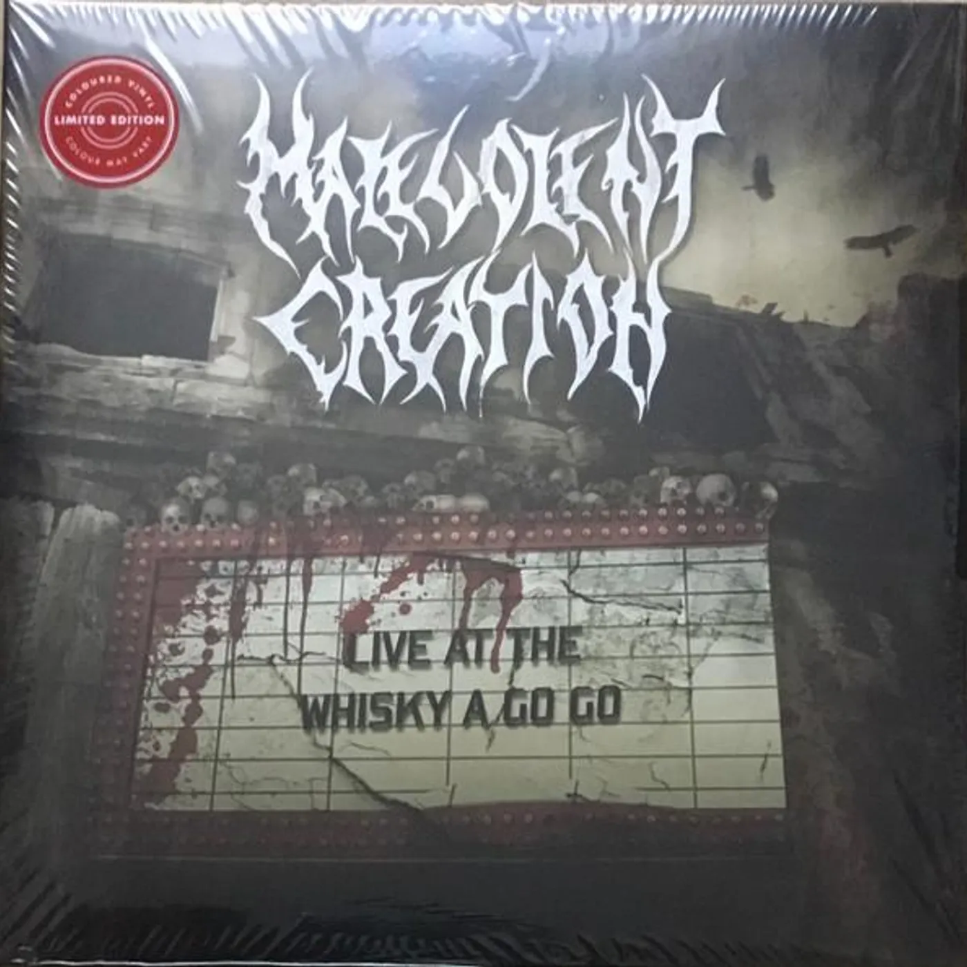 Malevolent Creation Live At The Whisky A Go Go Vinyl Record