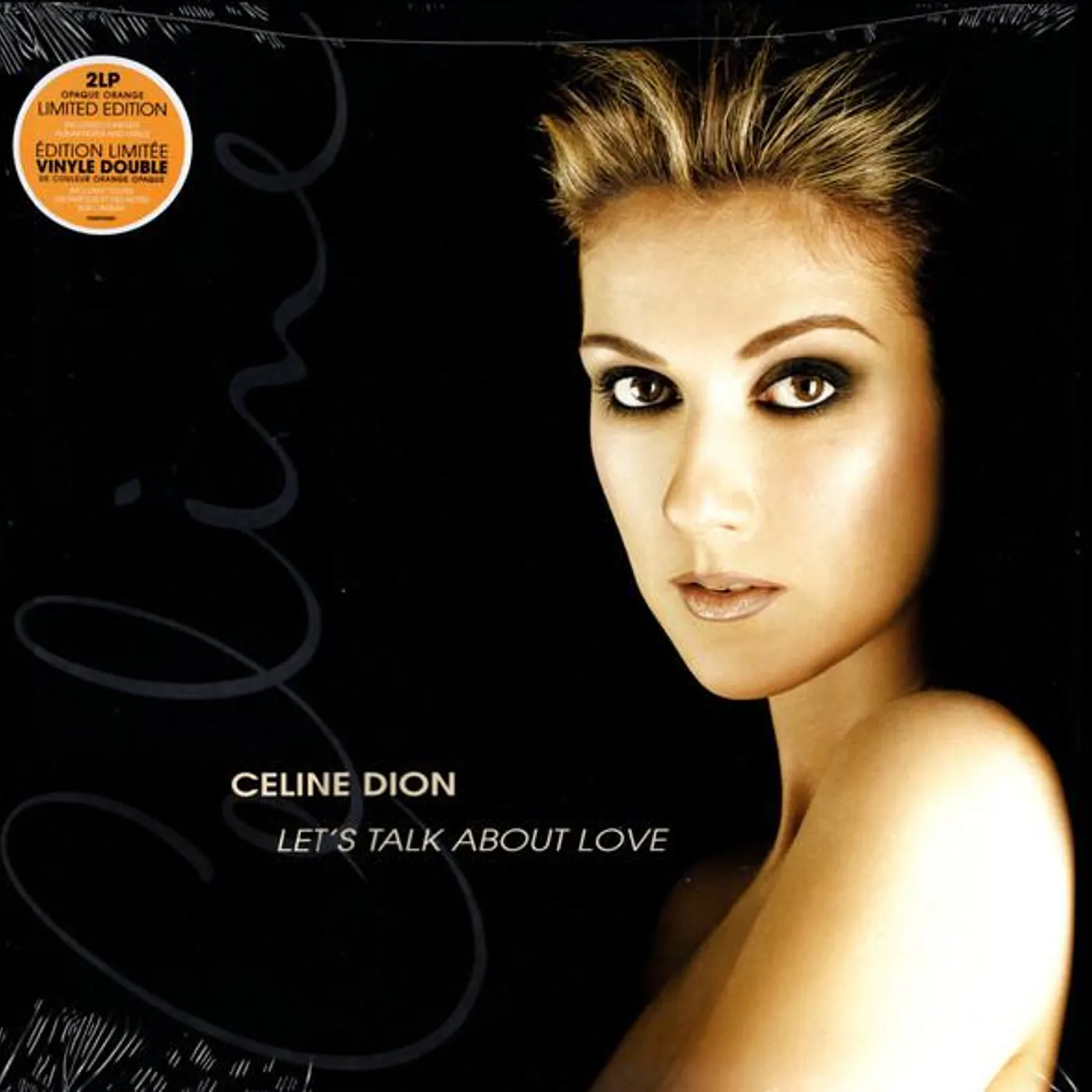 Céline Dion LET'S TALK ABOUT LOVE (LIMITED EDITION/OPAQUE ORANGE COLOR VINYL/2LP) Vinyl Record
