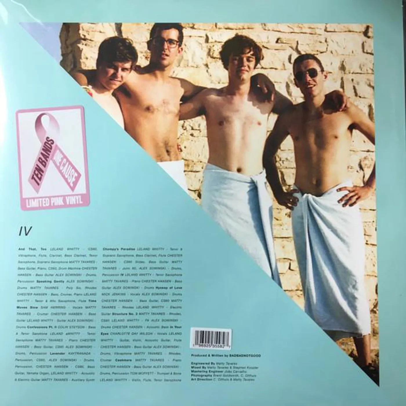 BADBADNOTGOOD IV (PINK VINYL/2LP) (TEN BANDS ONE CAUSE) Vinyl Record