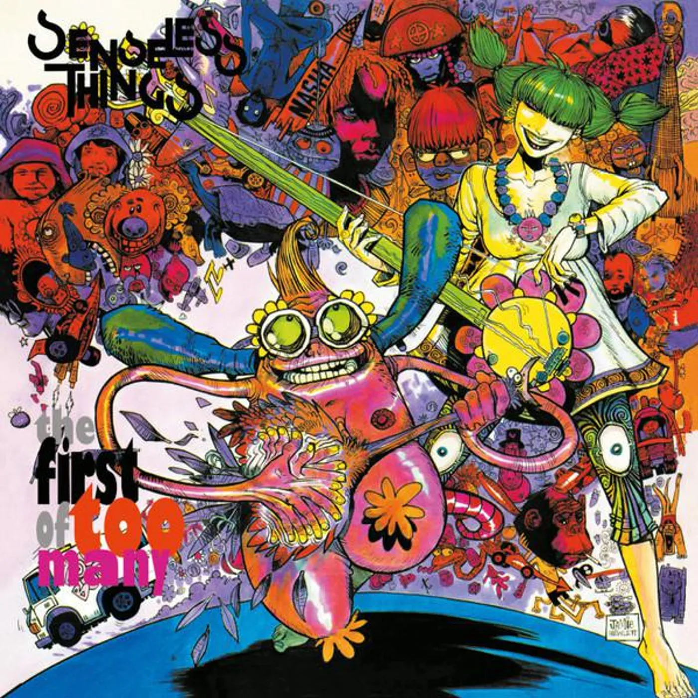 Senseless Things FIRST OF TOO MANY (2LP/BLACK & RED VINYL) Vinyl Record