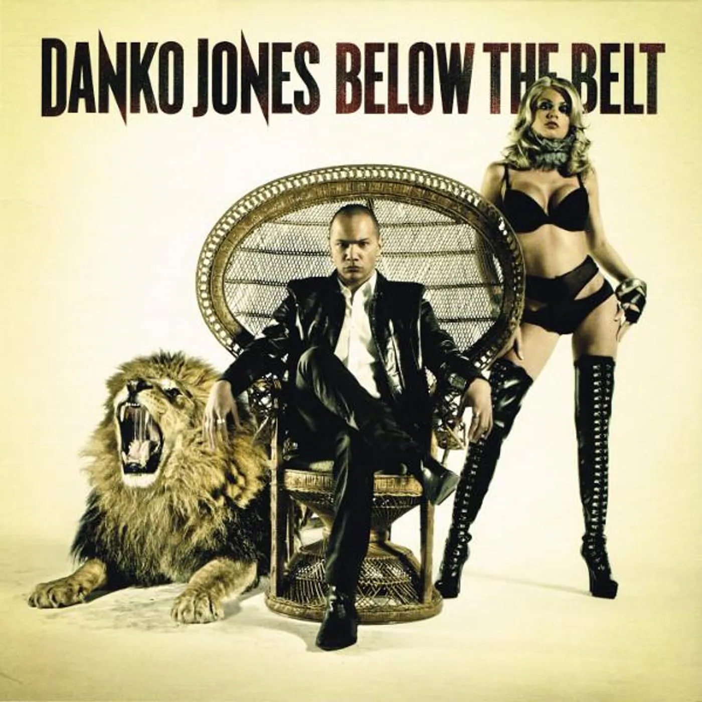 Danko Jones BELOW THE BELT Vinyl Record