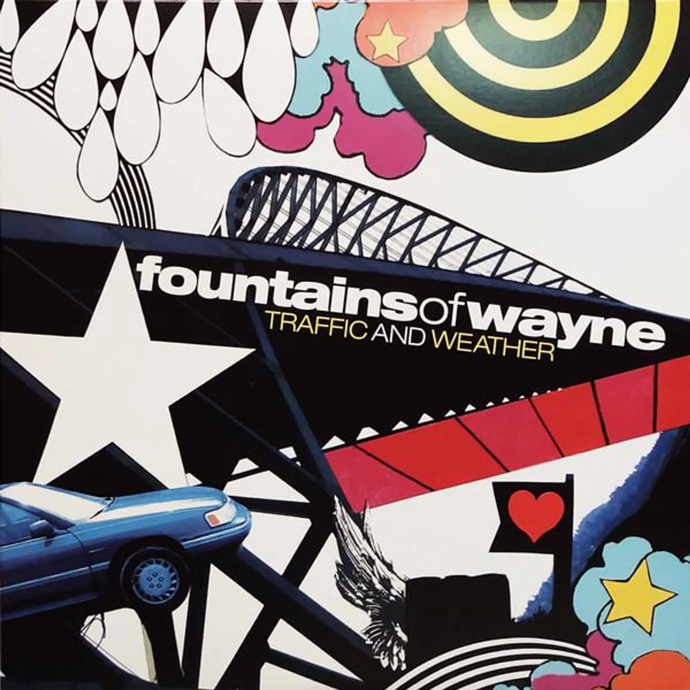 Fountains Of Wayne Traffic & Weather (Gold With Black Swirl) (RSD) Vinyl Record