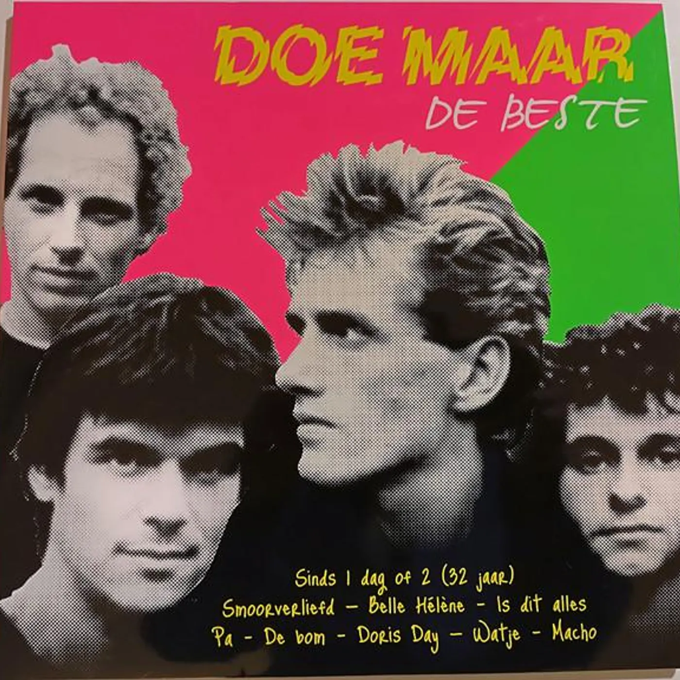 Doe Maar DE BESTE (LIMITED/1 PINK & 1 GREEN 180G/2LP) Vinyl Record
