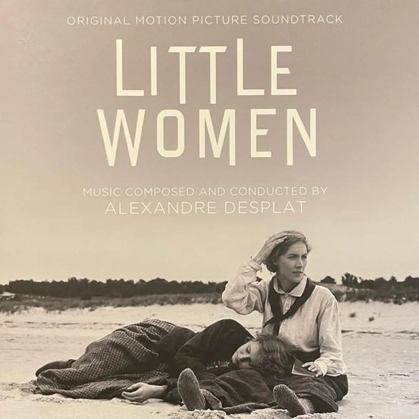 Alexandre Desplat LITTLE WOMEN Original Soundtrack (LIMITED/BLACK & WHITE MARBLED VINYL/180G/2LP) Vinyl Record