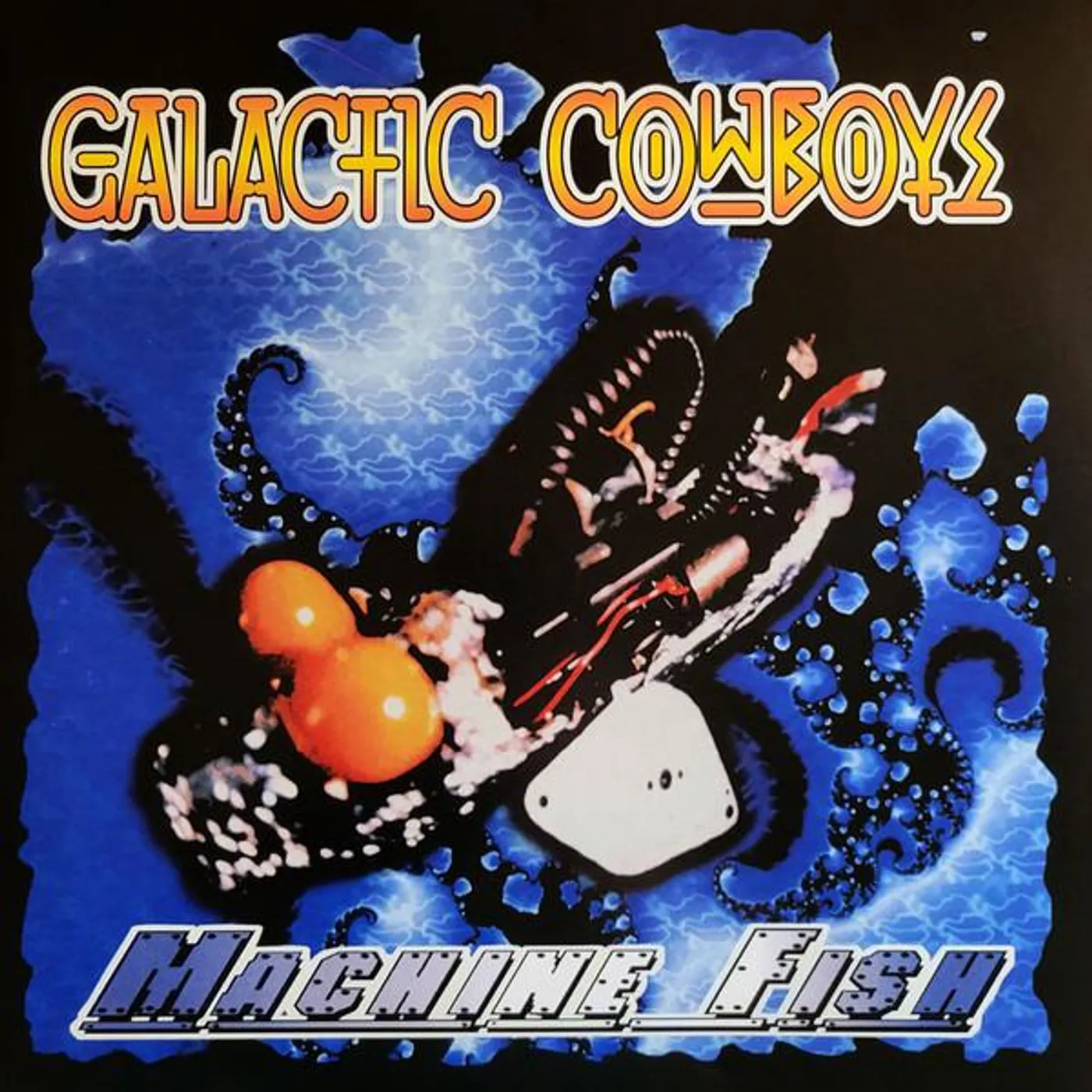 Galactic Cowboys MACHINE FISH / FEEL THE RAGE (BLUE VINYL/2LP) Vinyl Record