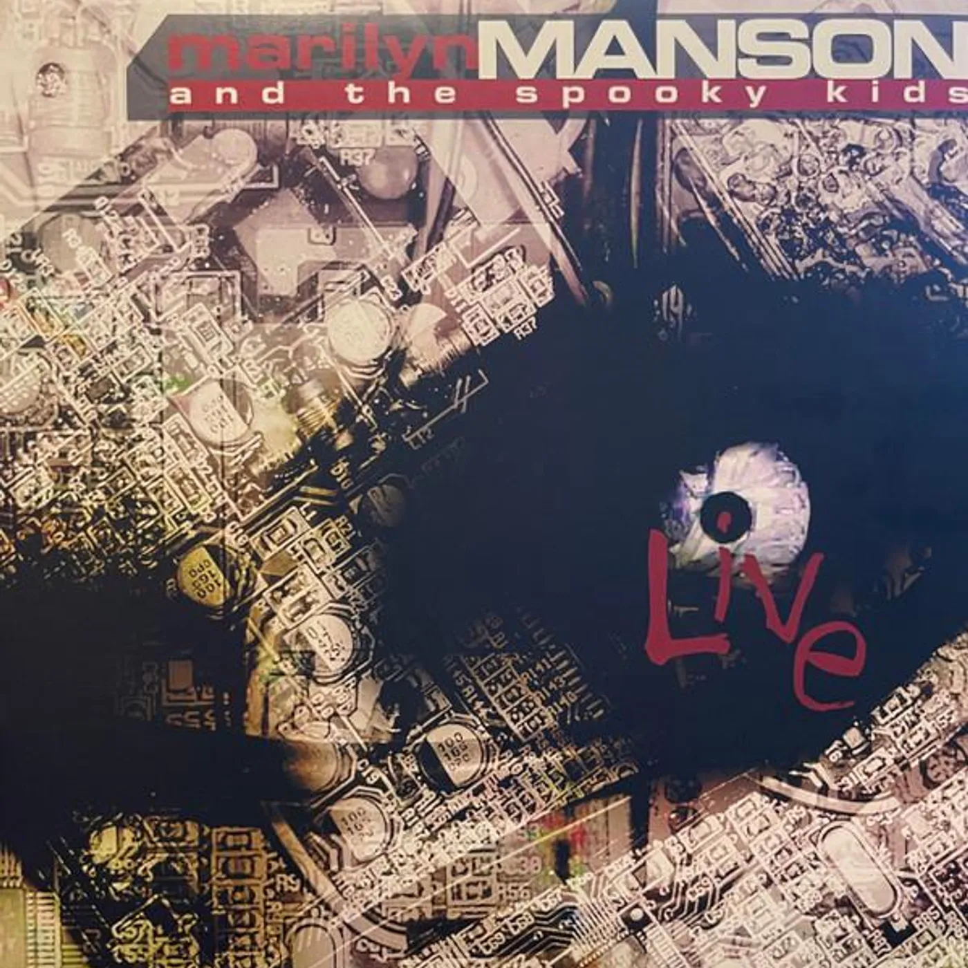 Marilyn Manson LIVE Vinyl Record