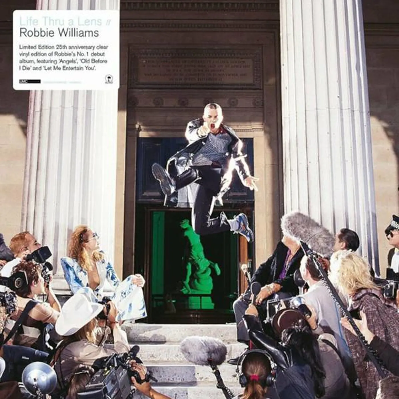 Robbie Williams LIFE THRU A LENS (CLEAR VINYL) Vinyl Record