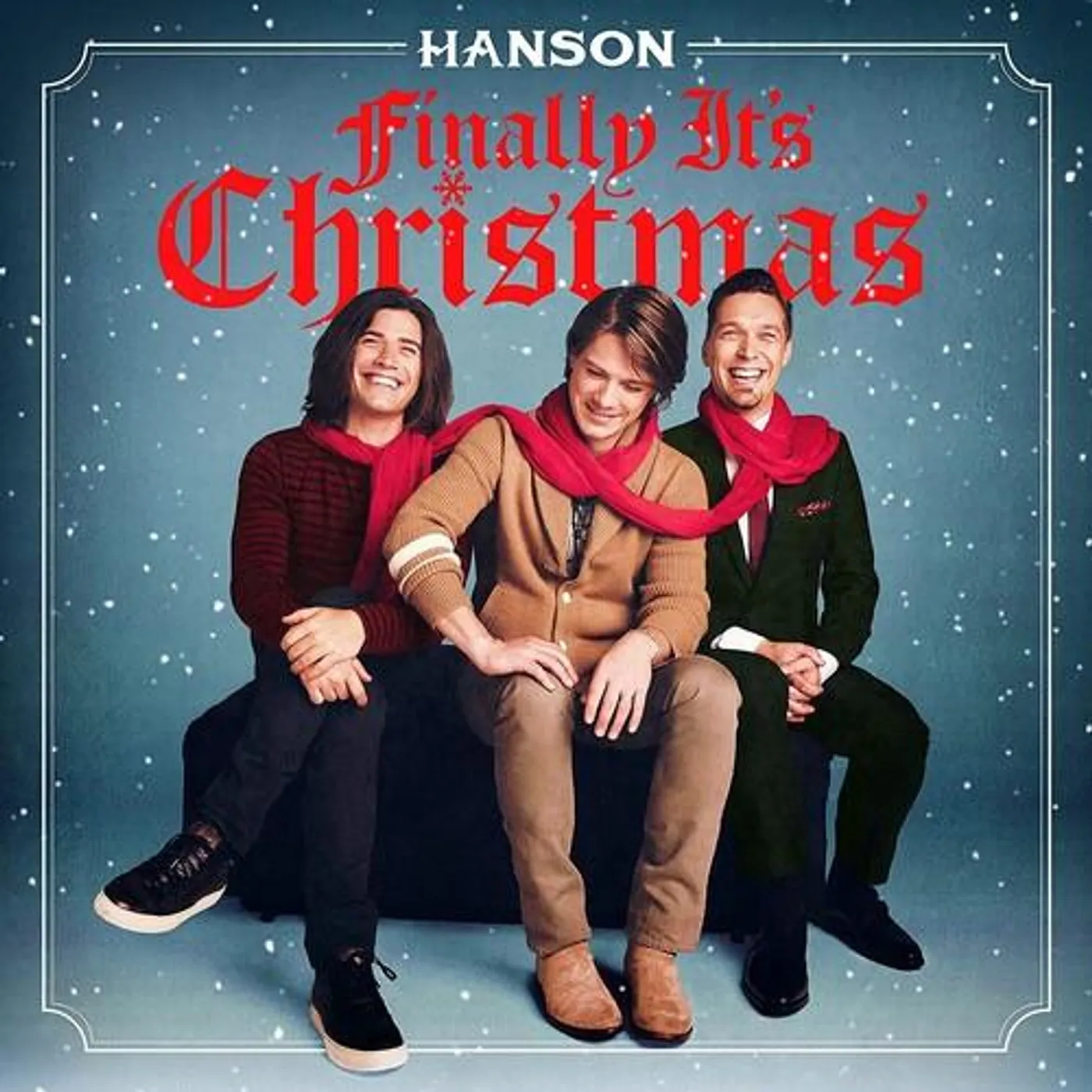 Hanson FINALLY IT'S CHRISTMAS (GREEN VINYL) Vinyl Record