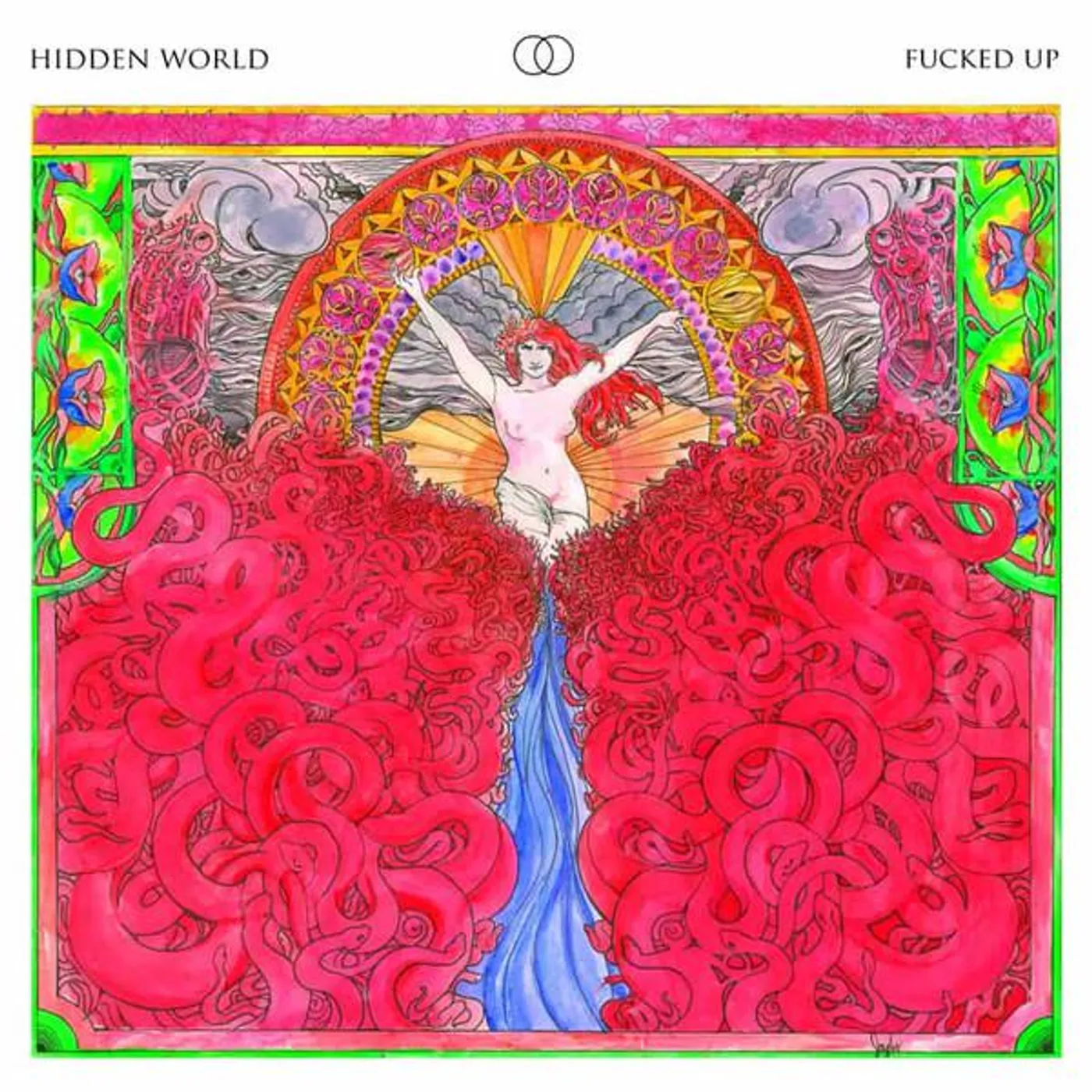 Fucked Up HIDDEN WORLD (MAGENTA VINYL/2LP) Vinyl Record
