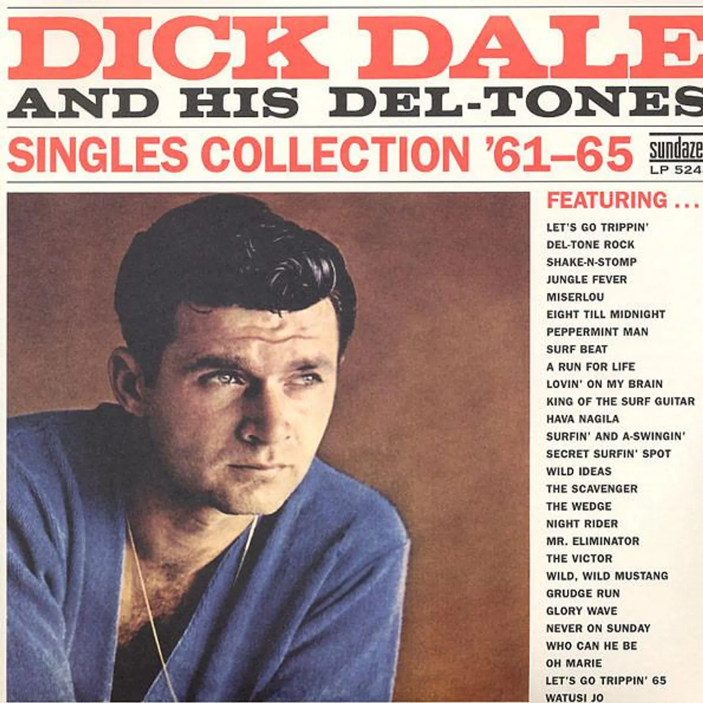 Dick Dale & His Del-Tones 480930 SINGLES COLLECTION 61 - 65 Vinyl Record