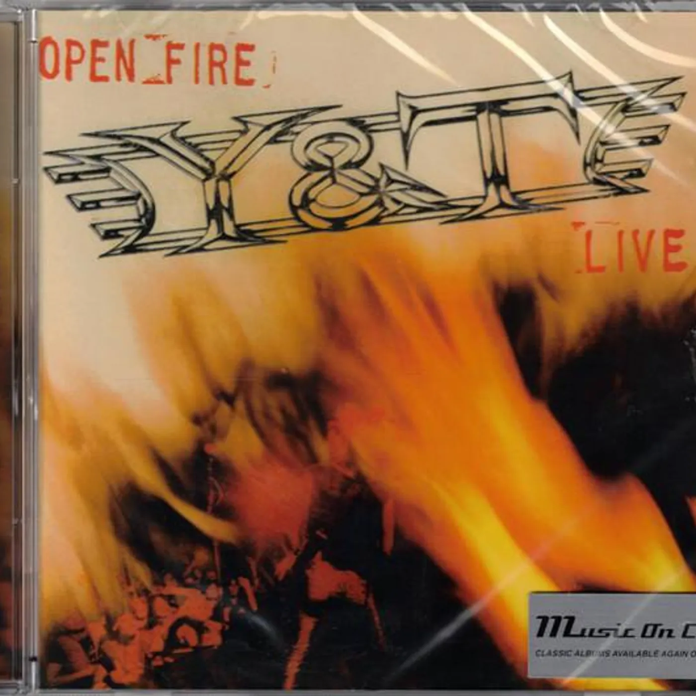 Y&T OPEN FIRE LIVE ALBUM FROM LEGENDARY BAY AREA ROCKERS CD