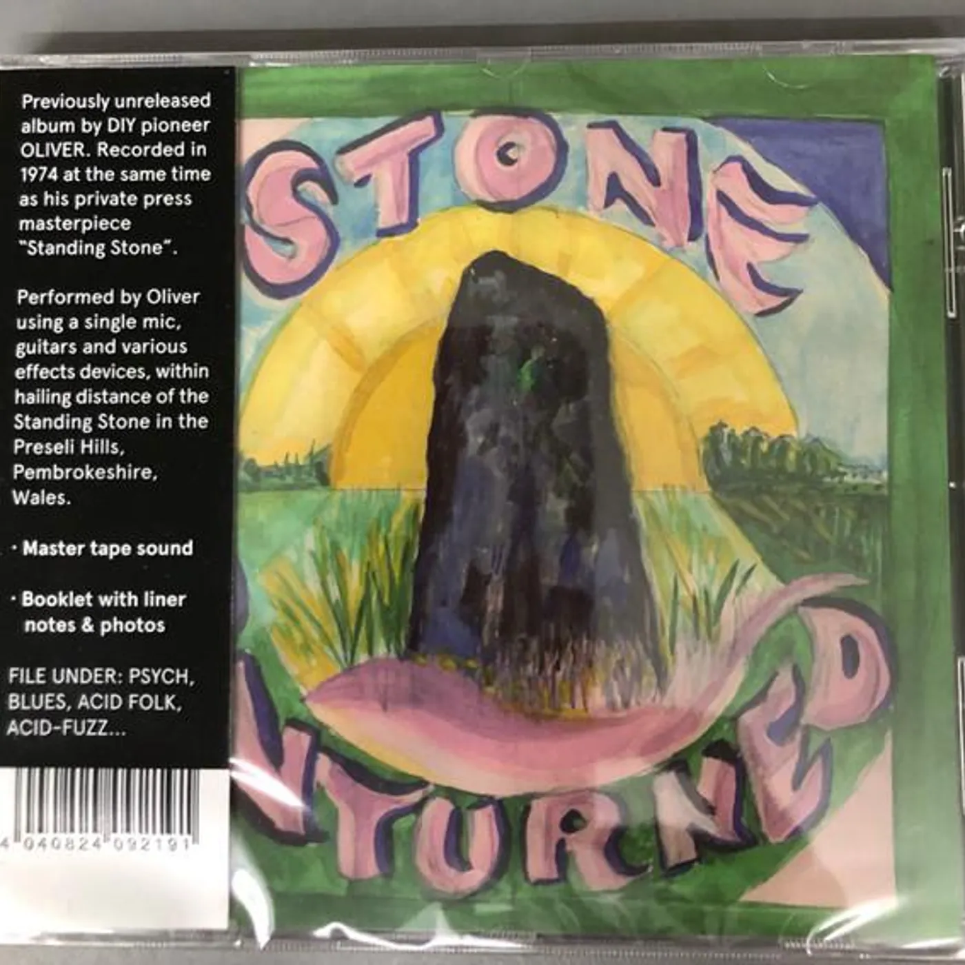 Oliver STONE UNTURNED CD