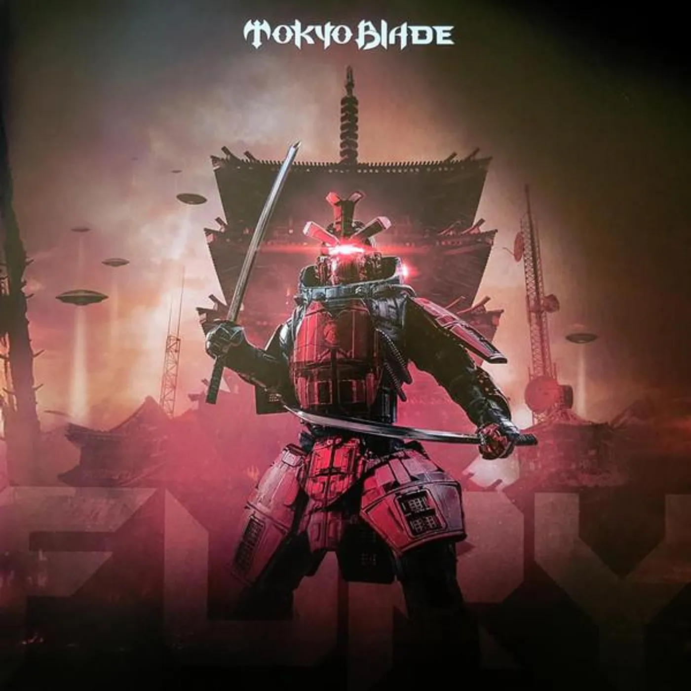 Tokyo Blade Fury (2LP/Transparent Red Splatter) Vinyl Record