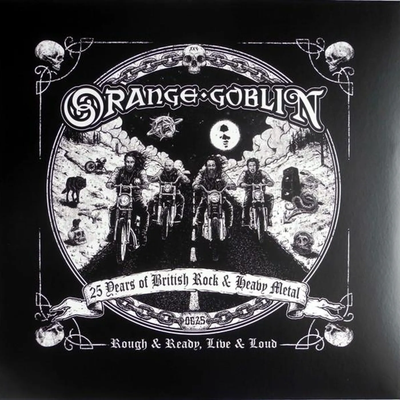 Orange Goblin ROUGH & READY - LIVE & LOUD (2LP/ORANGE SPLATTER VINYL) Vinyl Record