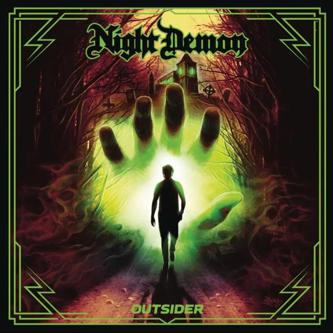 Night Demon OUTSIDER CD