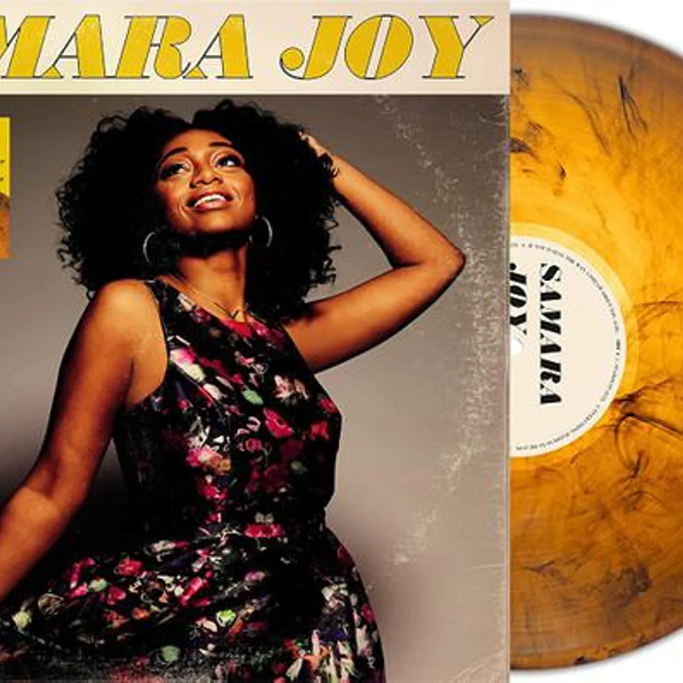 SAMARA JOY (DELUXE EDITION) (ORANGE MARBLE VINYL) Vinyl Record
