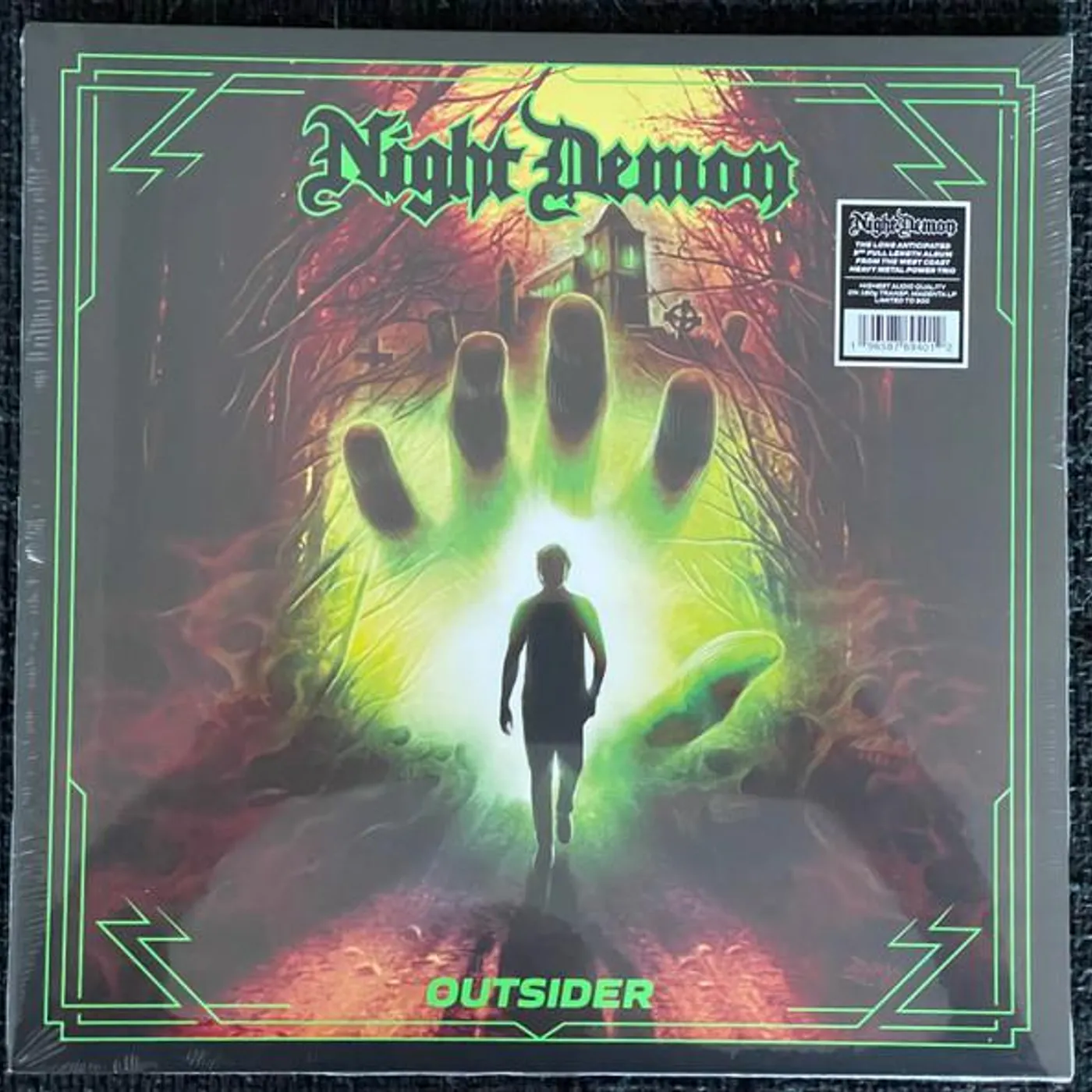 Night Demon OUTSIDER Vinyl Record