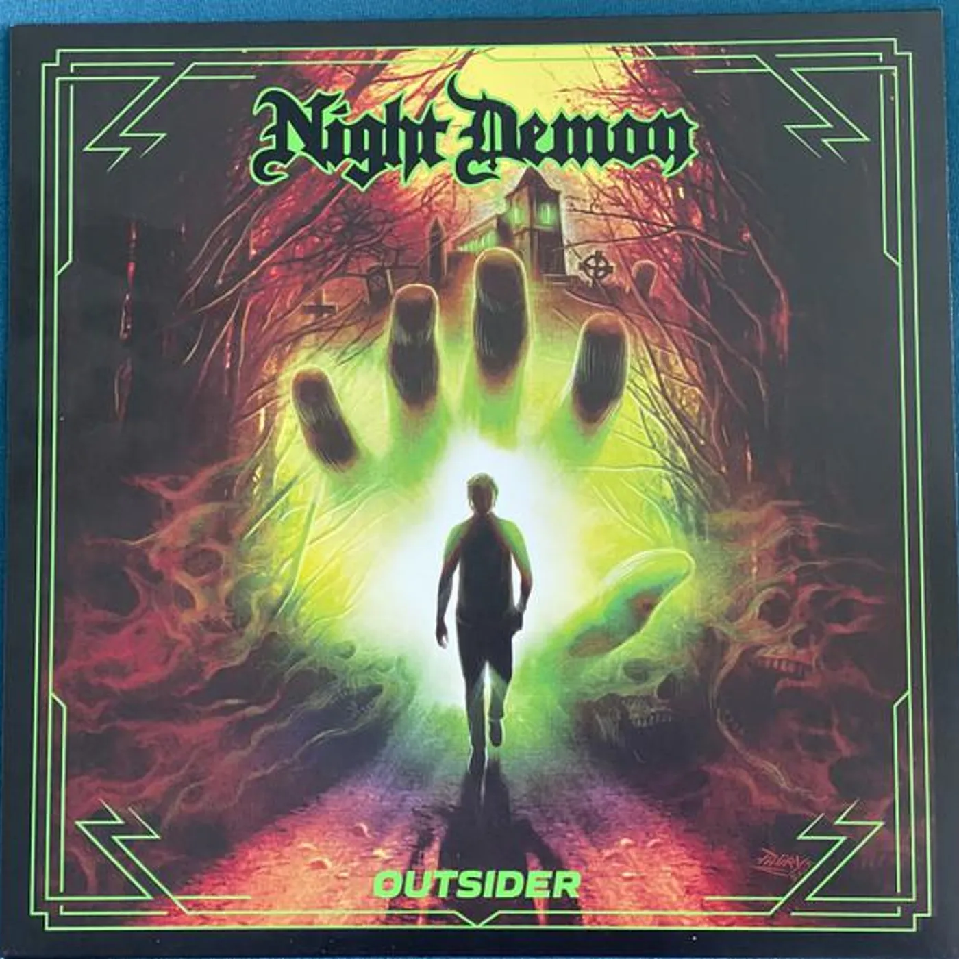 Night Demon Outsider Vinyl Record