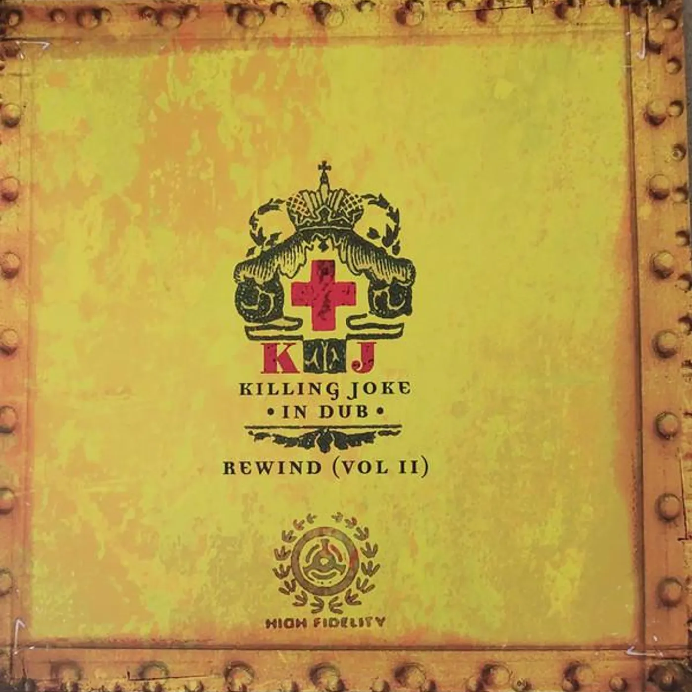 Killing Joke IN DUB REWIND VOL 2 Vinyl Record