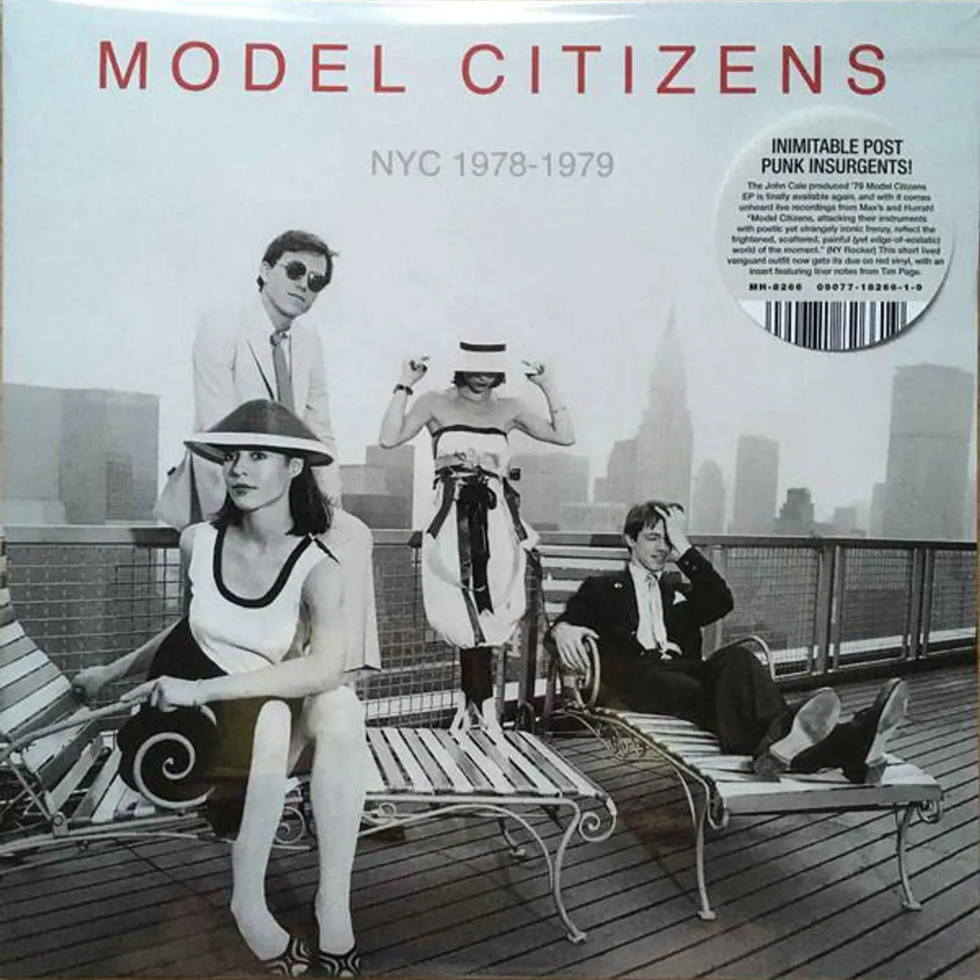 Model Citizens NYC 1978-1979 (RED VINYL) Vinyl Record