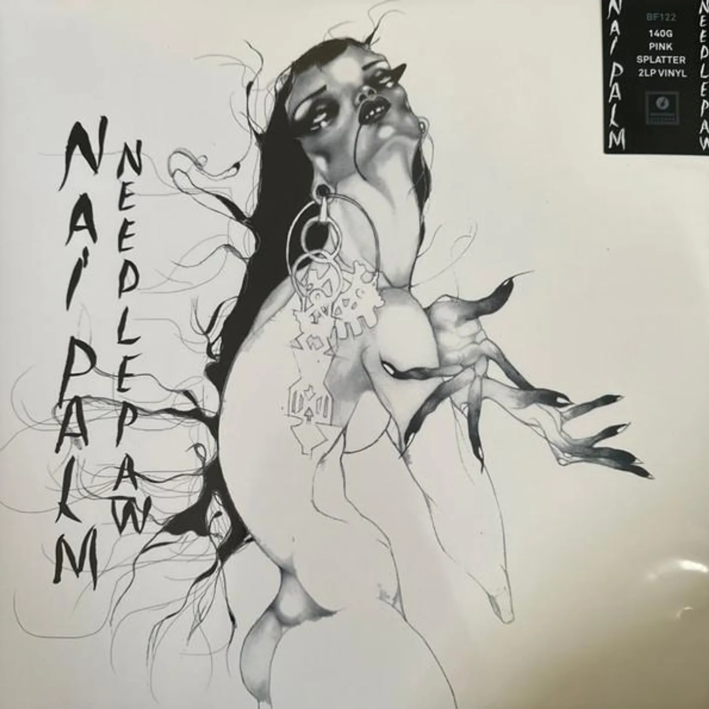 Nai Palm NEEDLE PAW (MAJIN BUBBLEGUM (PINK MARBLE) VINYL/2LP) Vinyl Record