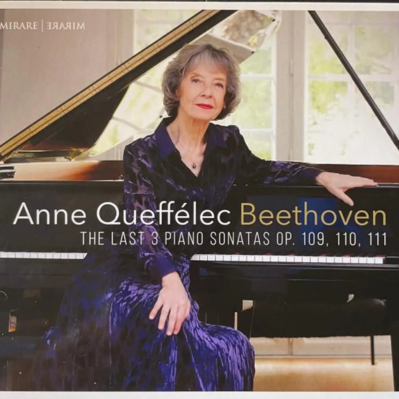 Anne Queffélec BEETHOVEN: THE LAST 3 PIANO SONATAS (OP. 109, 110, 111) CD