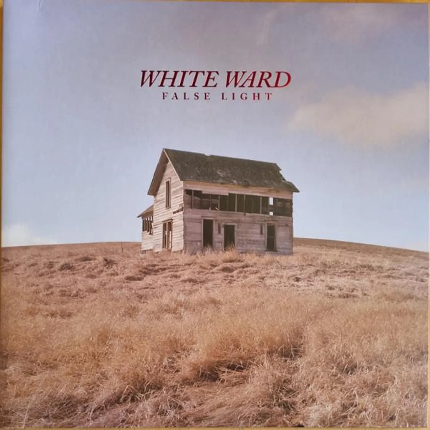 White Ward FALSE LIGHT (TRANSPARENT RED HEAVY VINYL/2LP) Vinyl Record
