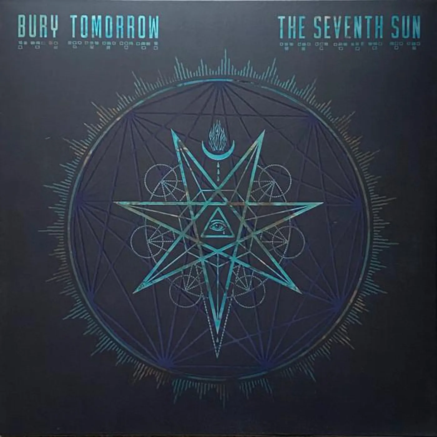 Bury Tomorrow SEVENTH SUN (DELUXE/BLUE/TEAL SPLATTER VINYL) Vinyl Record